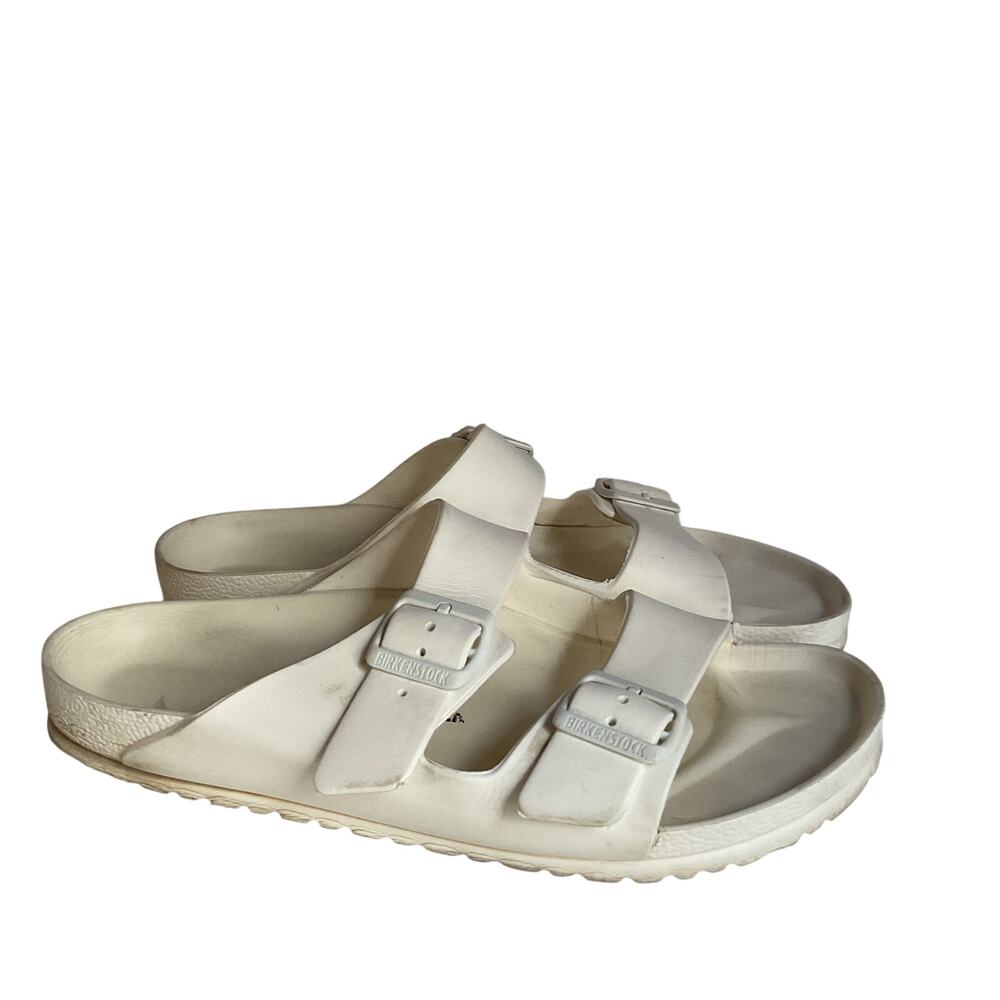 Birkenstock Arizona EVA White Sandals Women’s Size 9 Waterproof Comfort - Picture 3 of 9